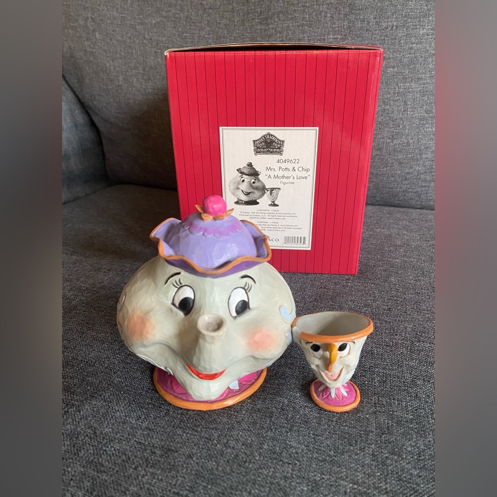 Jim Shore Disney Mrs. Potts & Chip “A Mother’s Love” 4049622
